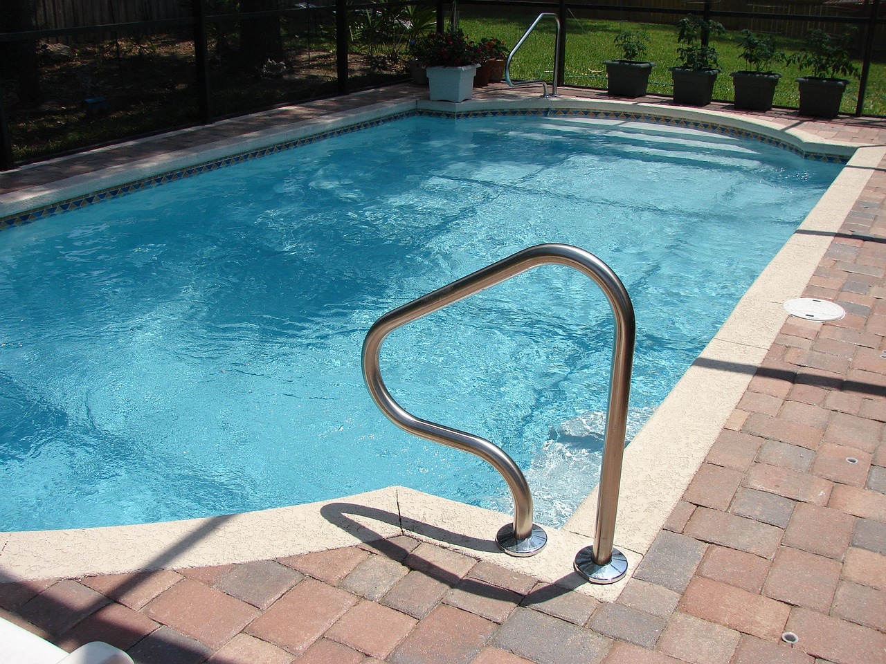 Backyard pool under construction in Cape Coral, FL